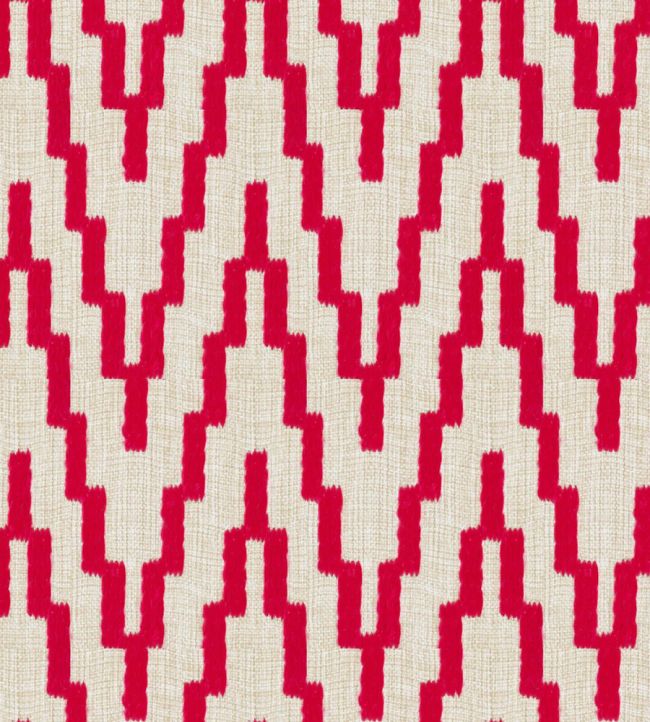Laurieston Fabric by Wemyss Crimson