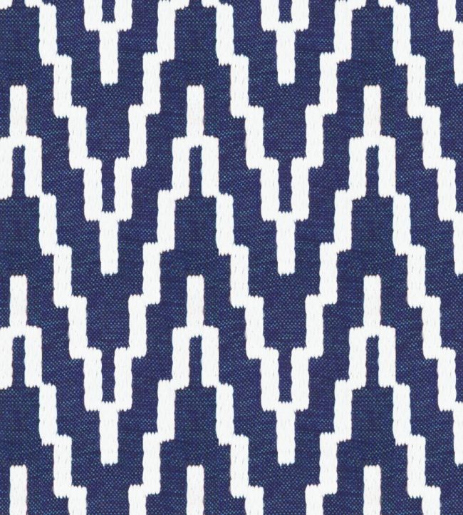 Laurieston Fabric by Wemyss Navy