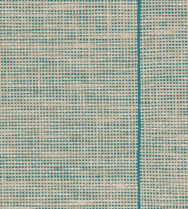 Le Raphia Tisse Wallpaper by Arte Celestial Blue