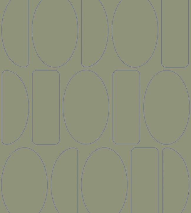 Legerete Wallpaper by Casadeco Vert Kaki