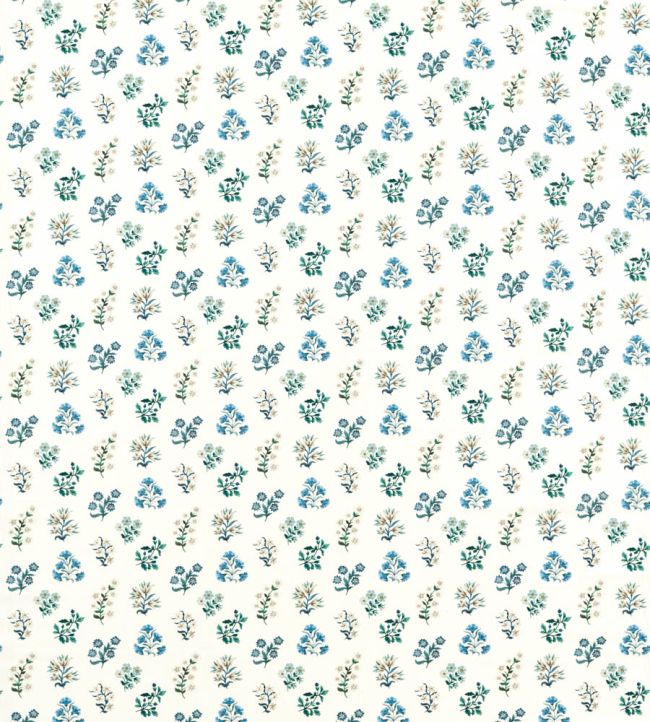 Leiden Fabric by Clarke & Clarke Denim