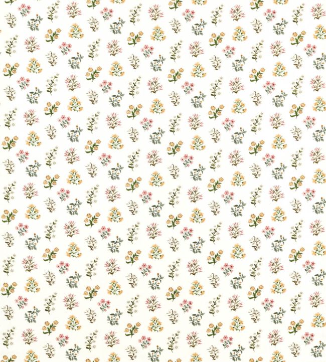 Leiden Fabric by Clarke & Clarke Blush/Ochre
