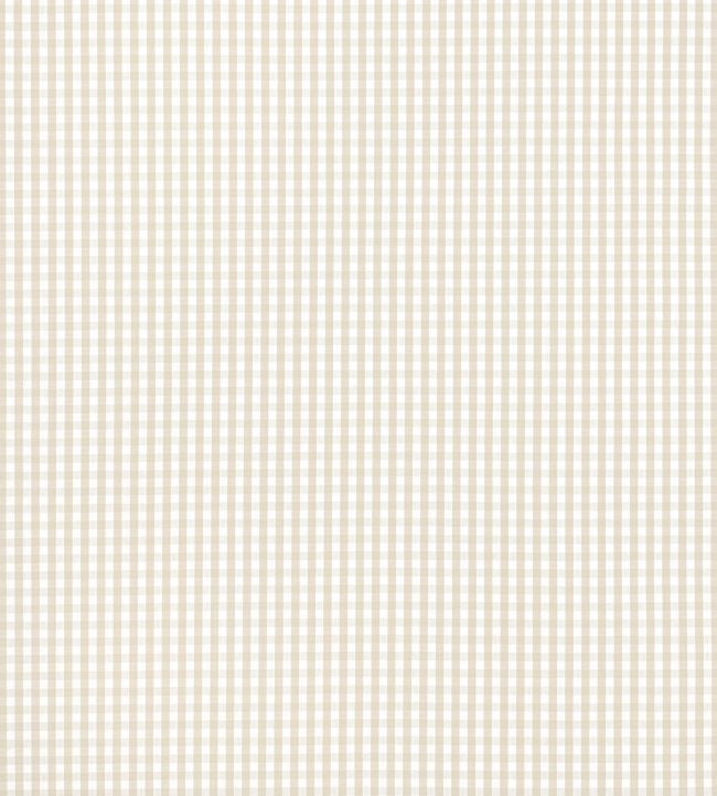 Leighton Check Fabric by Anna French Beige