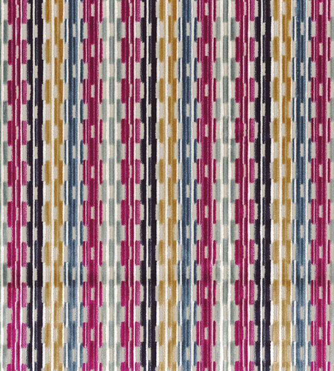 Lekeitio Fabric by Camengo Fuschia