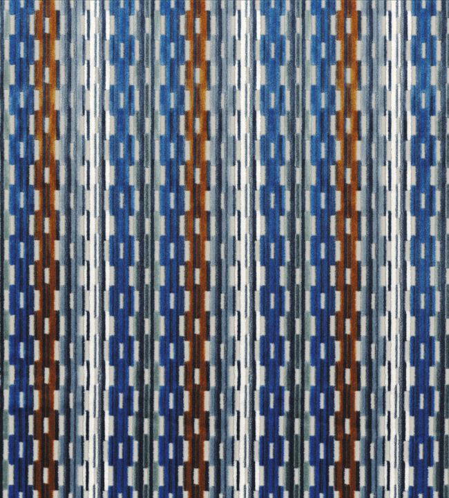 Lekeitio Fabric by Camengo Indigo