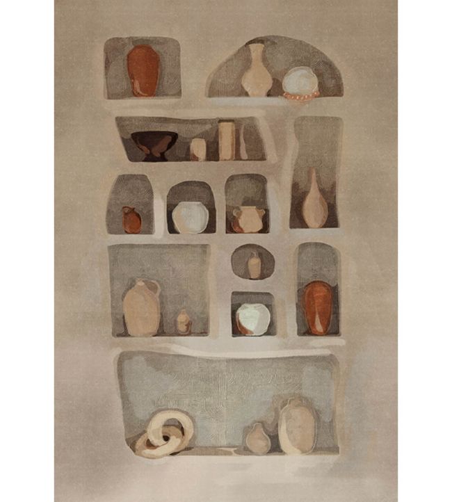 Lekythos Mural by Jannelli&Volpi Neutral