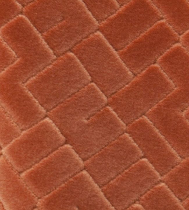 Vallauris Fabric by Lelievre Terracotta
