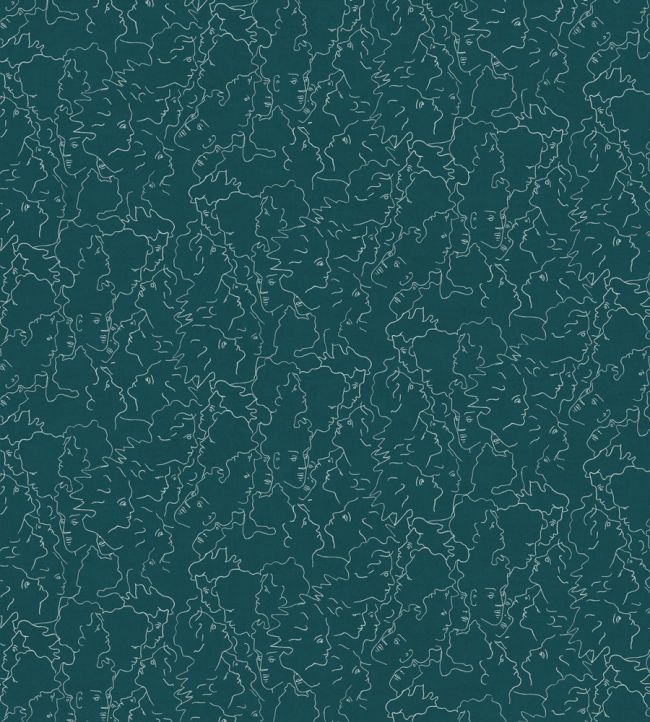 Ressemblance Wallpaper by Lelievre Canard