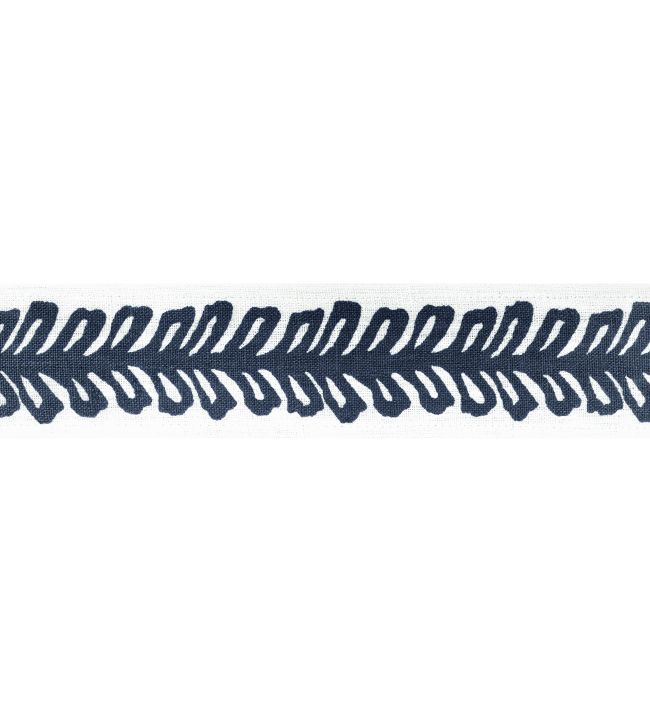 Lenox Tape Trimming by Thibaut Navy