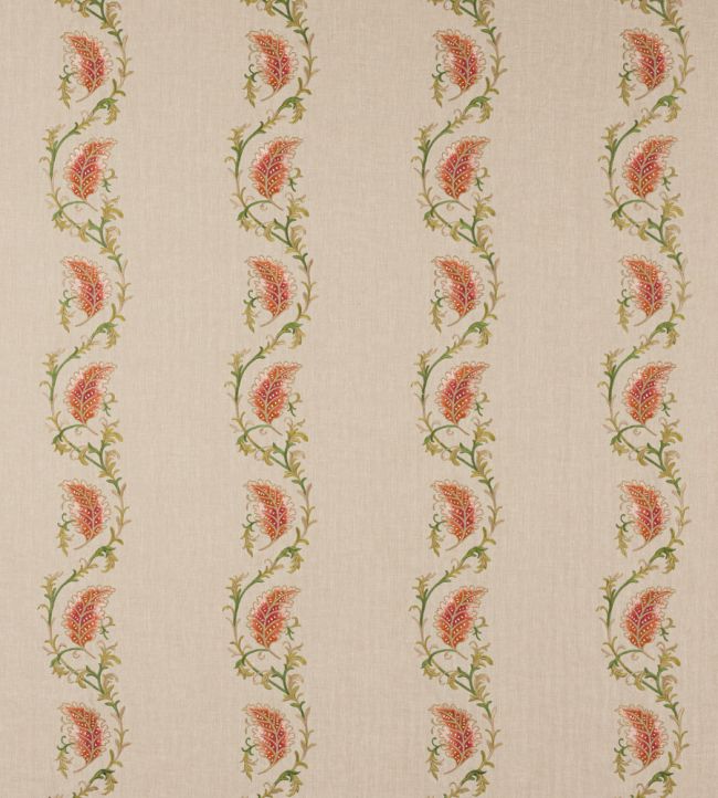 Leona Fabric by Colefax and Fowler Red/Green