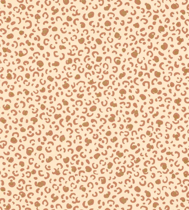 Leonne Wallpaper by Caselio Vieux rose or