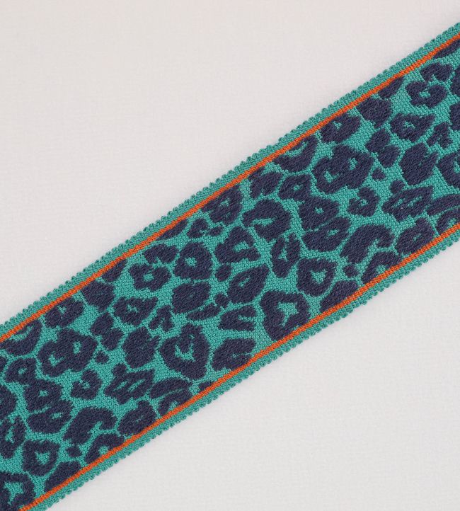 Leopard Braid Trimming by Romo Peacock