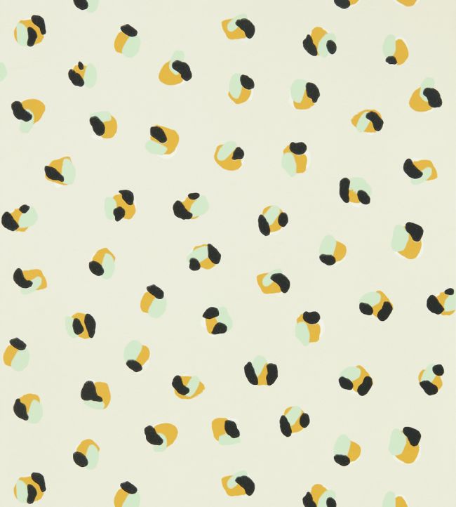 Leopard Dots Wallpaper by Scion Pebble / Sage
