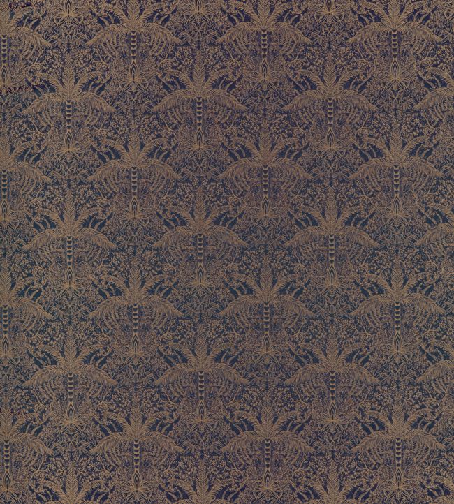 Leopardo Fabric by Clarke & Clarke Antique/Noir