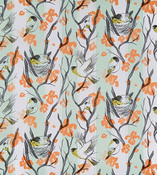 Les Chitas De Jouy Fabric by Casal Tilleul