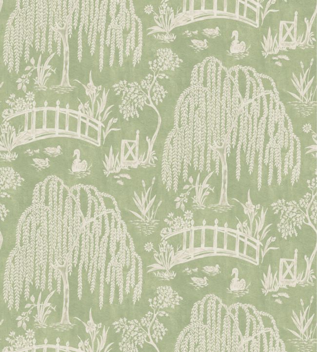 Les Saules Wallpaper by Nina Campbell Green