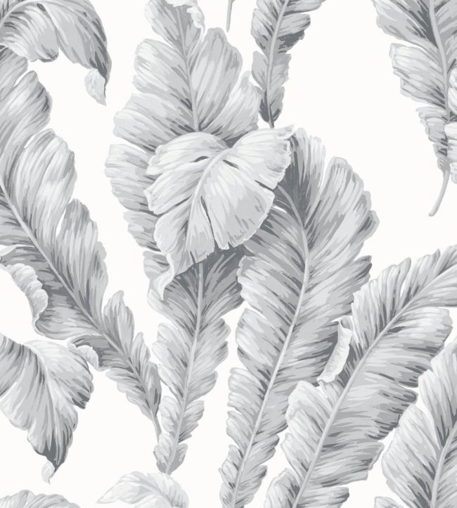 Lets Go Bananas Wallpaper by Woodchip & Magnolia Dove Grey