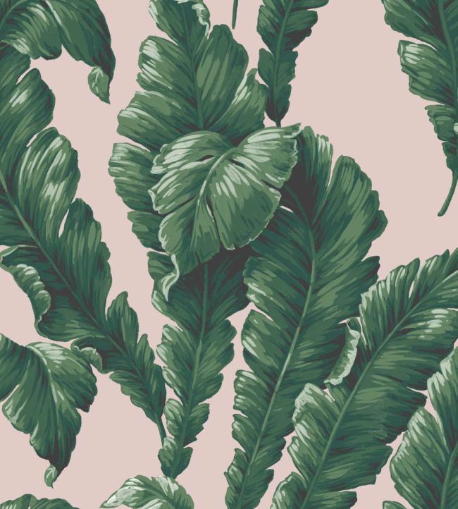 Lets Go Bananas Wallpaper by Woodchip & Magnolia Green/Blush