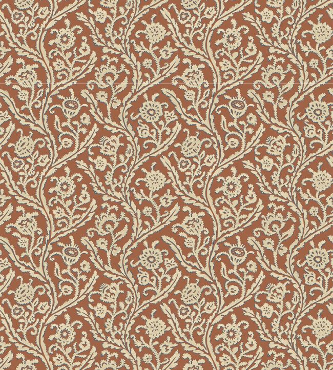 Letti Wallpaper by Josephine Munsey Red