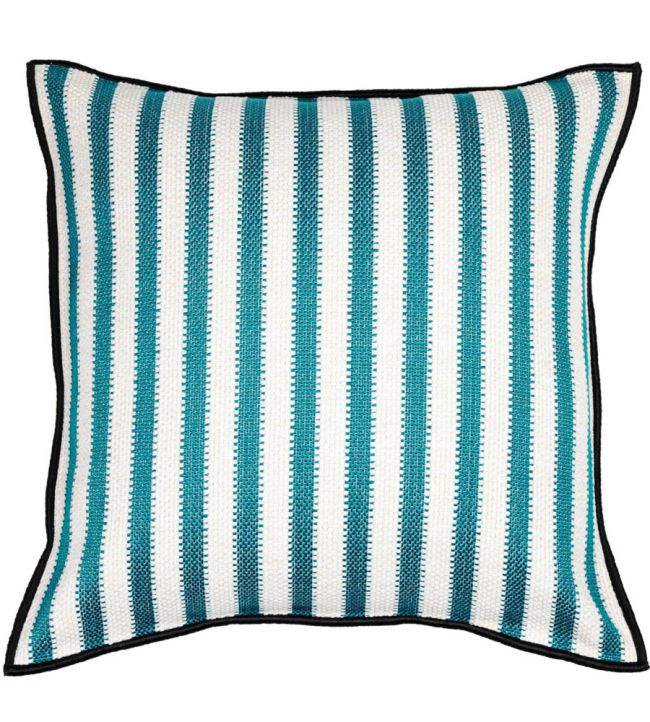Levadas Cushion 45 x 45cm by Maison Casamance Turquoise