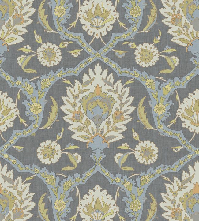 Damascus Fabric by Lewis & Wood Bronze