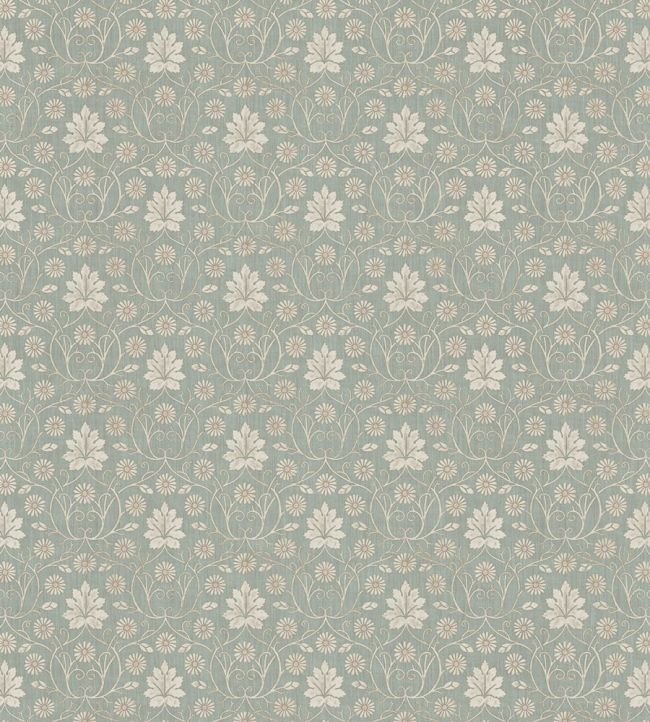 Vineheart Fabric by Lewis & Wood Sea Holly