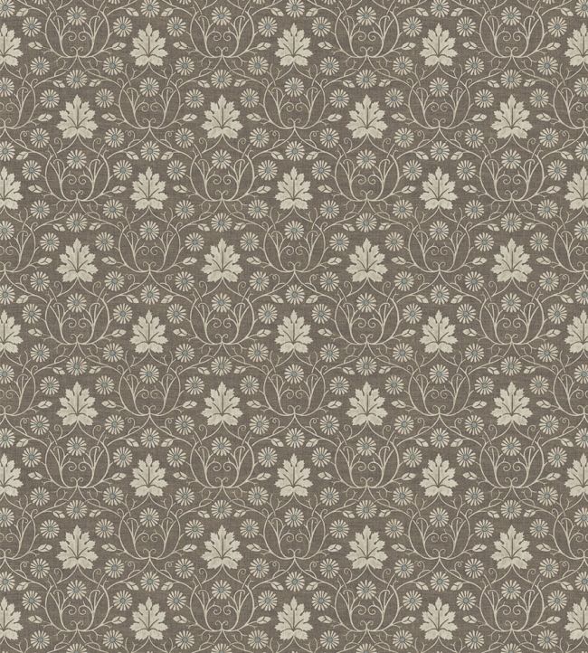 Vineheart Fabric by Lewis & Wood Charcoal