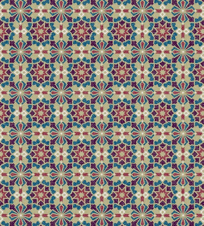 Conway Fabric by Lewis & Wood Iris