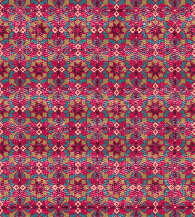 Conway Fabric by Lewis & Wood Zinnia