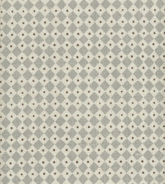 Diamond Dot Fabric by Lewis & Wood Sea Holly