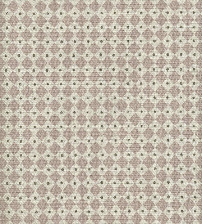 Diamond Dot Fabric by Lewis & Wood Rose