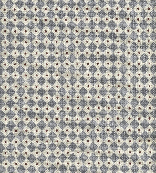 Diamond Dot Fabric by Lewis & Wood Wedgewood Blue