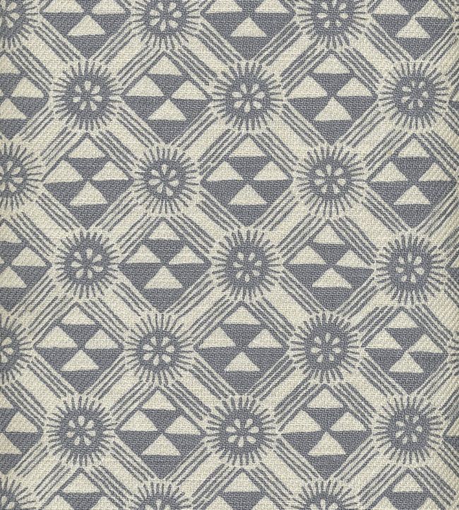 Monochrome Fabric by Lewis & Wood Wedgewood Blue