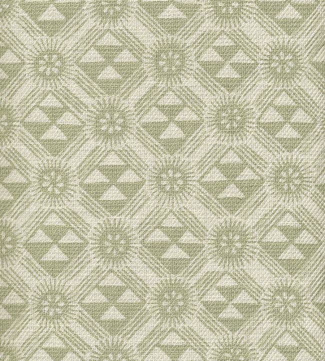 Monochrome Fabric by Lewis & Wood Greengage