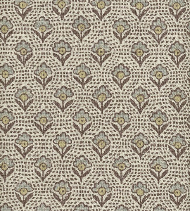 Speedwell Fabric by Lewis & Wood Redwood
