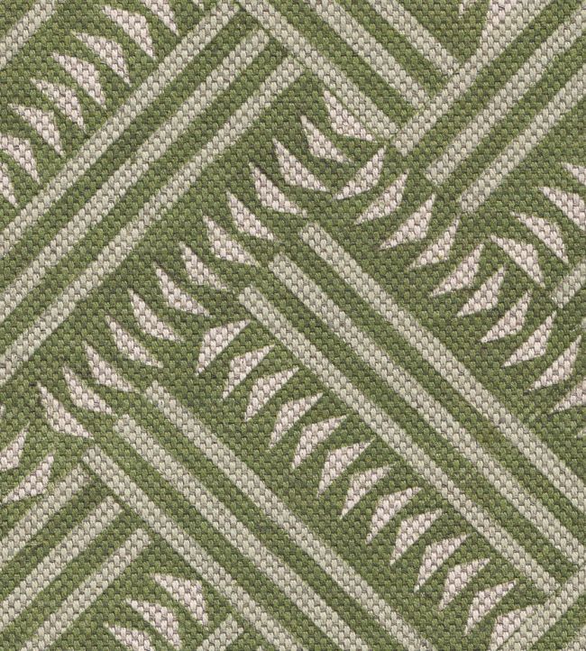 Checkerbox Fabric by Lewis & Wood Cactus