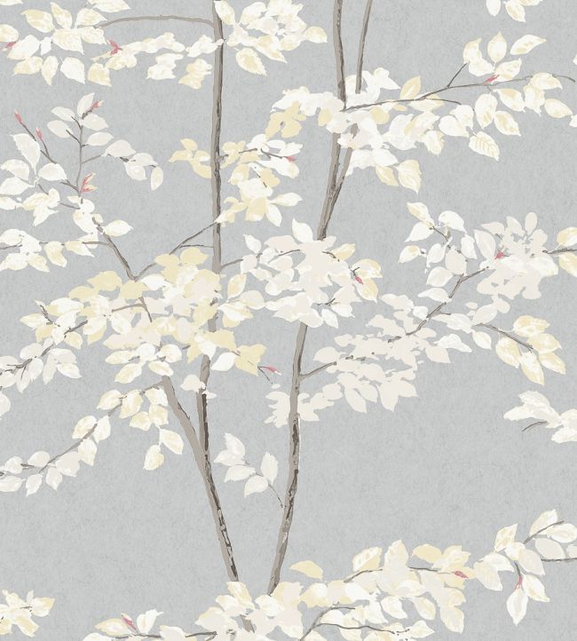 Beech Wallpaper by Lewis & Wood Dove