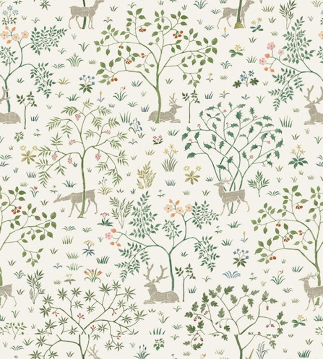 Voysey Park Wallpaper by Lewis & Wood Verdure