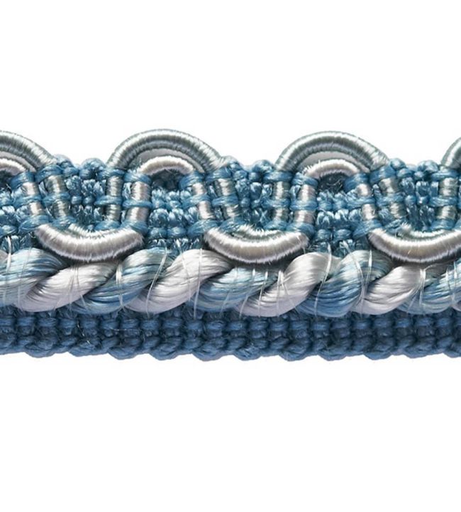 Lezardes Crete Gimp 13mm Trimming by Houles Bleu