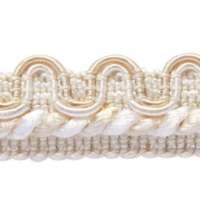 Lezardes Crete Gimp 13mm Trimming by Houles Creme