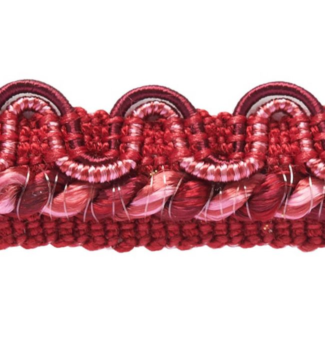 Lezardes Crete Gimp 13mm Trimming by Houles Framboise