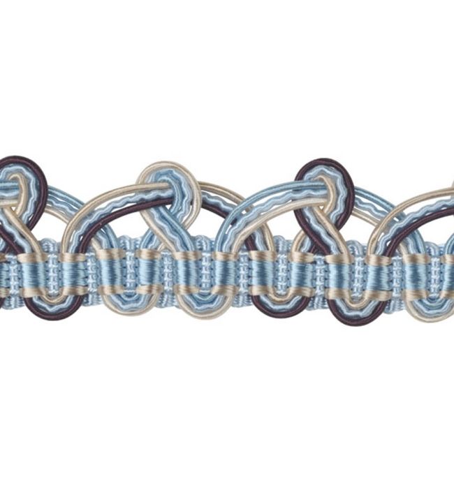 Lezardes Embellished Gimp 18mm Trimming by Houles Ciel