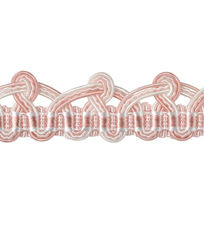 Lezardes Embellished Gimp 18mm Trimming by Houles Rose Poudre
