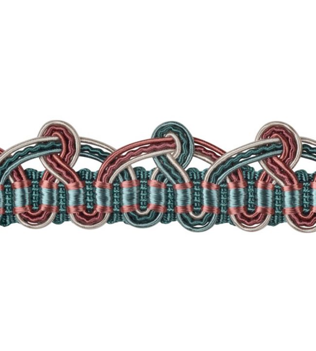 Lezardes Embellished Gimp 18mm Trimming by Houles Rubis