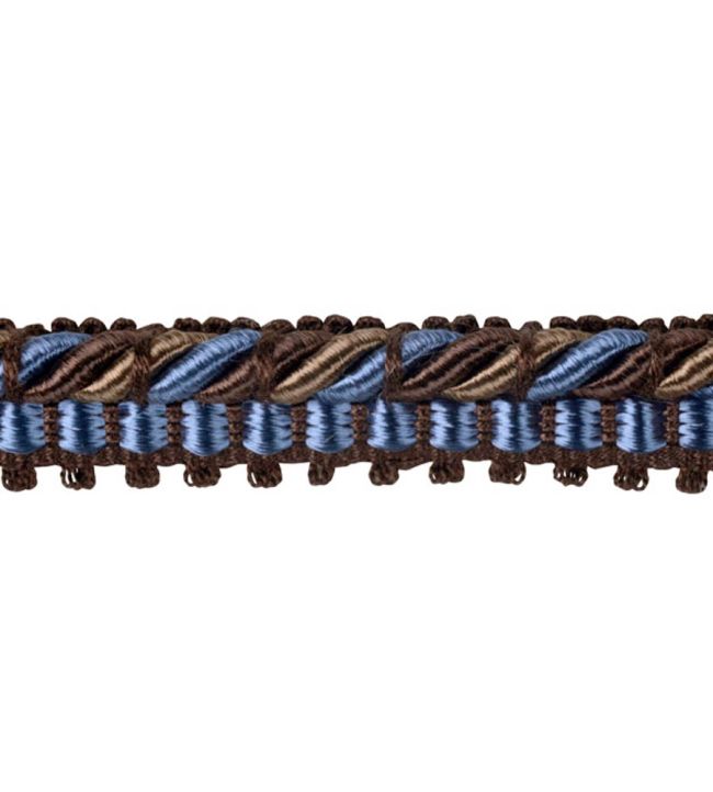 Lezardes Gimp 14mm Trimming by Houles Brun Abysse