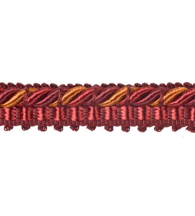 Lezardes Gimp 14mm Trimming by Houles Grenat