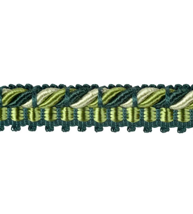 Lezardes Gimp 14mm Trimming by Houles Vert Cobalt
