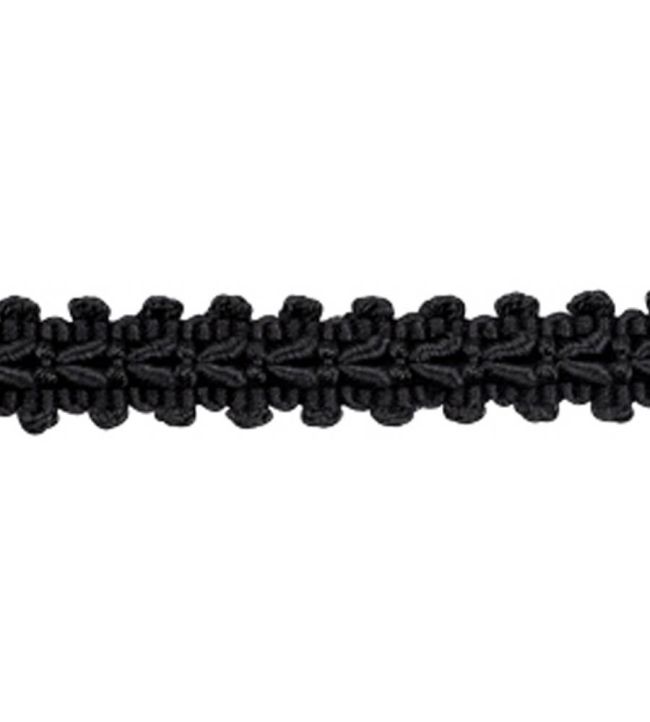 Lezardes Straight Gimp 11mm Trimming by Houles Noir