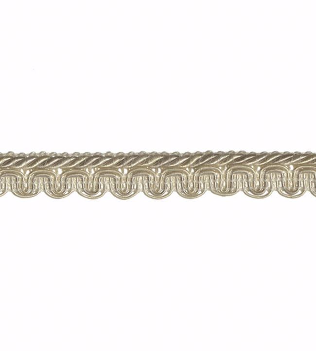 Lezardes Thin Gimp 10mm Trimming by Houles Blanc Hermine