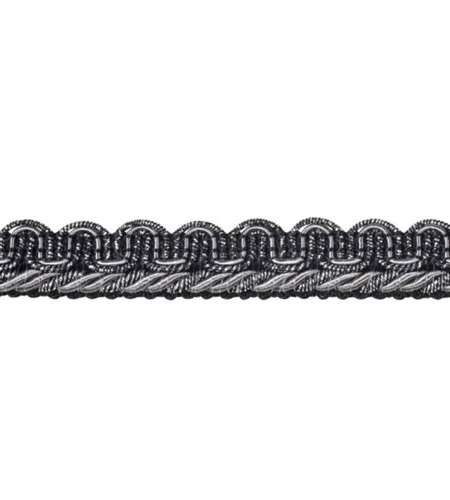 Lezardes Thin Gimp 10mm Trimming by Houles Graphite